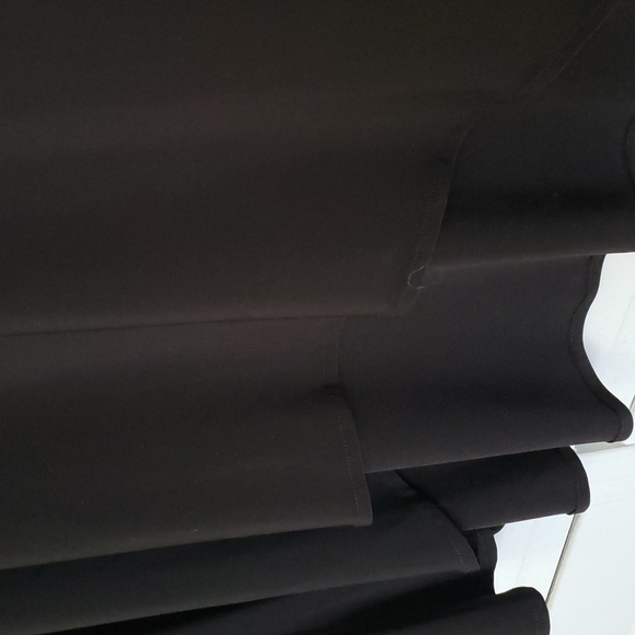 Sympli Stretch Jersey Knit Long Length Tunic Top, 3/4 Sleeve, Dark Brown, Size 4 - Picture 5 of 9